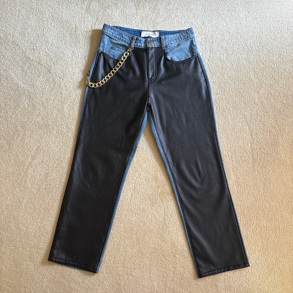 Bloomingdale's Black and Blue Women Jeans